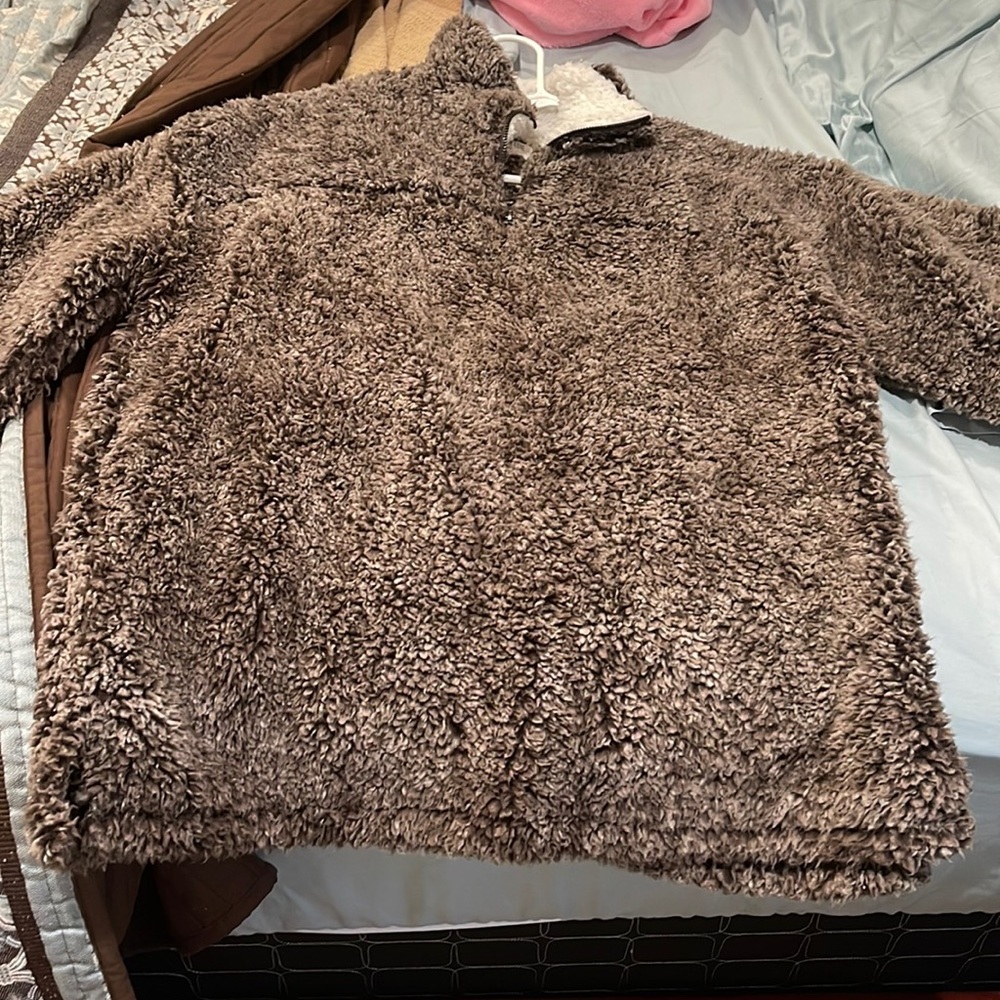 Sherpa sweatshirt